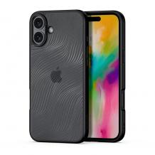 Силиконов твърд кейс Dux Ducis AIMO за iPhone 16 - черен гръб