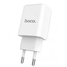 Универсално зарядно / адаптер / 2.1A Hoco C61A - бяло