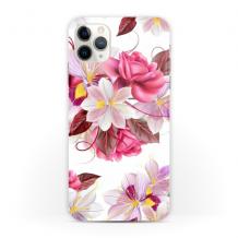 Силиконов калъф / гръб / TPU за Samsung Galaxy A40 - цветя