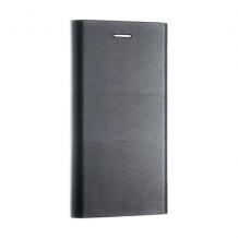 Кожен калъф Bravo Book със стойка за Samsung Galaxy S9 Plus G965 - черен / Flexi