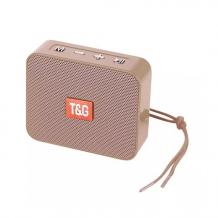 Bluetooth mini тонколона T&G 166 / T&G 166 Bluetooth mini Speaker - кафява
