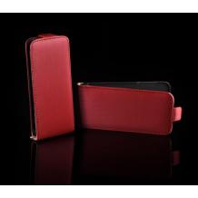 Луксозен калъф Flip тефтер за HTC Desire X - червен