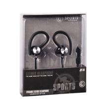 Стерео слушалки Sports / Stereo Sports Earphones / 3.5mm за смартфон - черни