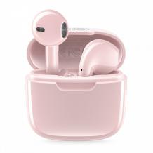 Слушалки Bluetooth безжични XO X23 - розови