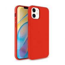 Луксозен силиконов калъф / гръб / Nano TPU за Apple iPhone 12 Mini 5.4'' - Червен