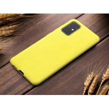 Луксозен силиконов калъф / гръб / TPU Soft Jelly Case за Samsung Galaxy Note 20 Ultra - Жълт