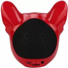 Тонколона Dog Head Bluetooth / Dog Head Bluetooth Wireless Stereo Speaker - червена