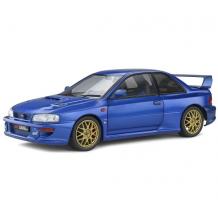 Метална кола Subaru Impreza 22b Sonic Blue 1998 - Solido 1:18