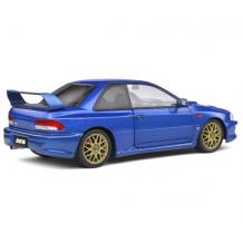 Метална кола Subaru Impreza 22b Sonic Blue 1998 - Solido 1:18