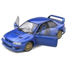 Метална кола Subaru Impreza 22b Sonic Blue 1998 - Solido 1:18
