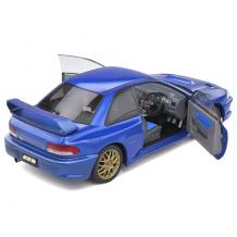 Метална кола Subaru Impreza 22b Sonic Blue 1998 - Solido 1:18
