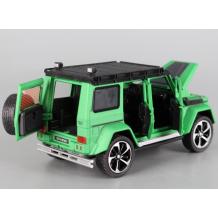 Метален джип Mercedes BRABUS G550 G-class G63 със звук, светлина и отварящи се врати 1:32