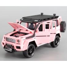 Метален джип Mercedes BRABUS G550 G-class G63 със звук, светлина и отварящи се врати 1:32