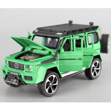 Метален джип Mercedes BRABUS G550 G-class G63 със звук, светлина и отварящи се врати 1:32