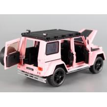 Метален джип Mercedes BRABUS G550 G-class G63 със звук, светлина и отварящи се врати 1:32