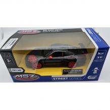 Метална кола с отварящи се врати, светлини и звуци PORSCHE 911 GT3 RS 1:32 - сив