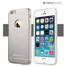 Твърд гръб / капак / TotuDesign за Apple iPhone 6 Plus 5.5'' - сребрист
