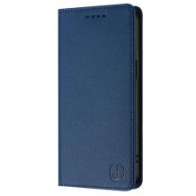 Кожен калъф Flip тефтер Magnetic Book Pro със стойка за Xiaomi Redmi A5 4G 173.45mm 6.88 " - тъмносин