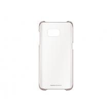 Оригинален твърд гръб Clear Cover EF-QG955 за Samsung Galaxy S8 Plus G955 - прозрачен с Rose Gold кант