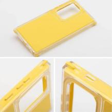 Удароустойчив калъф / кейс / TPU Matrix Case Anti Shock за Samsung Galaxy A16 - жълт