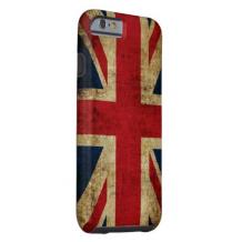 Силиконов калъф / гръб / TPU за Apple iPhone 6 4.7" - Retro Union Jack Flag