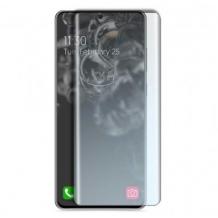 UV Full Cover Tempered Glass Full Glue Screen Protector Xiaomi Mi 10 / 10 Pro / Извит UV стъклен скрийн протектор с лепило от вътрешната страна за Xiaomi Mi 10 / 10 Pro