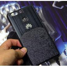 Луксозен твърд гръб Hybrid Case за Huawei P9 Plus - черен