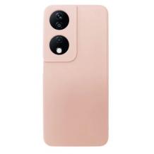 Силиконов калъф / кейс / Nano TPU за Honor X7B - светло розов гръб със защита за камерата