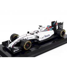 Метална кола Williams FW37 Felipe Massa 3rd Italy GP formula 1 2015 - Edicola 1:24 