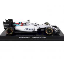 Метална кола Williams FW37 Felipe Massa 3rd Italy GP formula 1 2015 - Edicola 1:24 