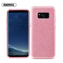 Оригинален гръб REMAX Gletter Series за Samsung Galaxy S8 G950 - розов