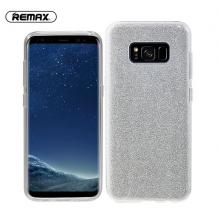 Оригинален гръб REMAX Gletter Series за Samsung Galaxy S8 Plus G955 - сребрист