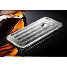 Метален бъмпер / Bumper / с твърд гръб от две части / Ultra Slim Electroplating Aluminum Metal Bumper Xuenair Case за Apple iPhone 6 / 6S - Silver / сив