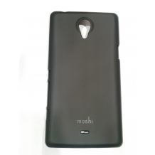 Заден предпазен капак Moshi за Sony Xperia T - Черен