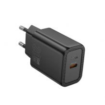 Универсално зарядно устройство / адаптер / HOCO N60 220V 20W / Type-C - черно