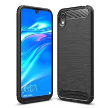 Силиконов калъф / гръб / TPU за Huawei Y5 2019 - черен / carbon