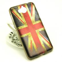 Силиконов калъф / гръб / TPU за Huawei Y5 2017 / Huawei Y6 2017 - Retro British Flag