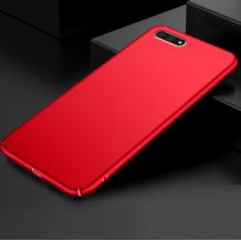 Луксозен твърд гръб за Huawei Y6 2018 - червен
