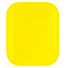 Силиконов калъф за AirPods 1 / AirPods 2 - жълт