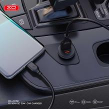 Зарядно устройство за кола адаптер XOCC56 PD 30W QC 1x USB 1x USB-C 12V / 24V