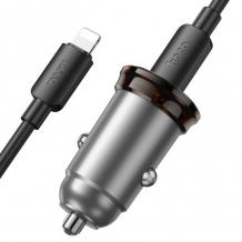 Зарядно устройство за кола комплект HOCO NZ16 PD 30W 1x USB-C с кабел USB-C - Lightning