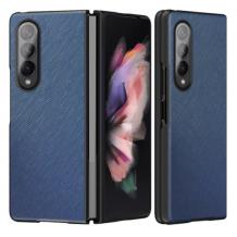 Луксозен твърд гръб / кейс / за Samsung Galaxy Z Fold3 5G - тъмно син