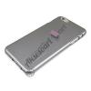 Луксозен силиконов калъф / гръб / TPU MERCURY i-Jelly Case Metallic Finish за Apple iPhone 5 / iPhone 5S - тъмно сив