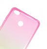 Силиконов калъф / гръб / TPU за Huawei Honor 8 Lite - розово и жълто / преливащ