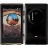 Силиконов калъф / гръб / ТПУ за Nokia Lumia 1020 - черен / гланц