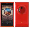 Силиконов калъф / гръб / ТПУ за Nokia Lumia 1020 - червен / гланц