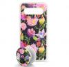 Луксозен силиконов калъф / гръб / TPU Summer Breeze с Popsocket за Samsung Galaxy S8 Plus G955 - Flowers