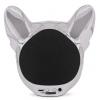 Тонколона Dog Head Bluetooth / Dog Head Bluetooth Wireless Stereo Speaker - сребриста