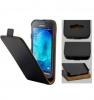 Кожен калъф Flip тефтер за Samsung Galaxy Xcover 3 G388F - черен