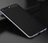 Луксозен силиконов калъф / гръб / TPU за Huawei P10 - черен / тъмно син кант / carbon